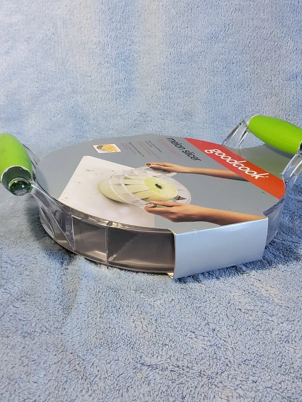 Goodcook Melon Fruit Slicer Steel Blades Cutter Kitchen Tool Stainless 2 Handle